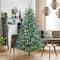 7.5ft. Pre-Lit Collins Fir Artificial Christmas Tree, Color Changing Mini LED Lights by Ashland® - Includes a Tree Storage Bag